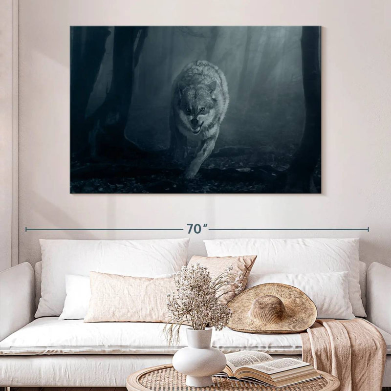 Mad Wolf, 34" H x 51" W