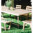 Casares Rectangular Wood Outdoor Dining Table , in. W 42'' in. D-106591532