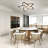 Izzabella 24.6" 7 - Blade LED Dimmable Flush Mount Ceiling Fan with Light and Remote-5041671