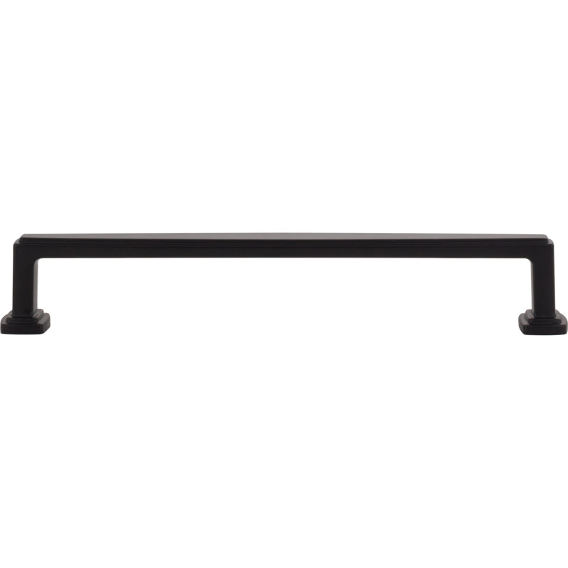 Richard Bar Pull, 6 5/16, Matte Black