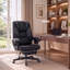 Fauteuil de jeu ergonomique avec accoudoirs réglables et repose-pieds rétractable-129847039