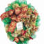 Couronne en maille 20 po Merry Christmas