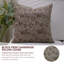 Housse de coussin décorative à motif de main Fab divine Elegant, Nayaab, rose-109434525-109434524
