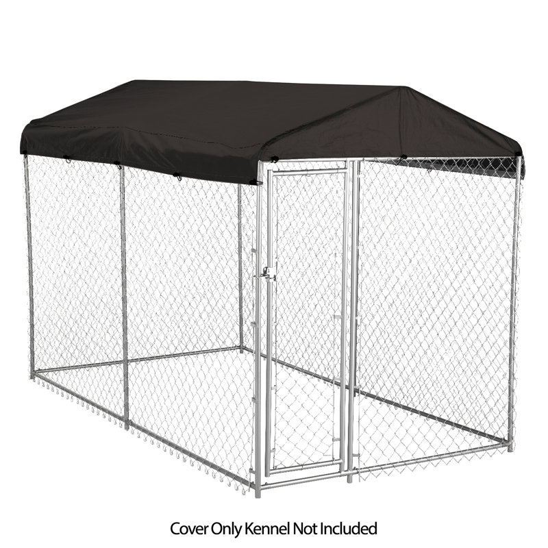 Plastic Pet Crate Cover, 24" H x 120" W x 60" D