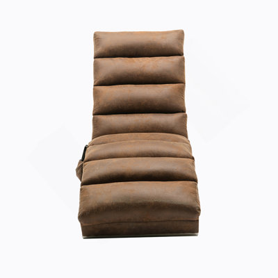 Linen Massage Chaise Lounge Indoor With Remote Control,Ergonomic Electric Massage Long Lounger