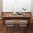 Light chestnut color Rectangular Solid Wood with 3 drawers writing desk-118511582