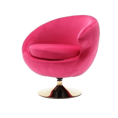 Upholstered Swivel Accent Chair Arm Chair