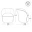 Chaise Frankie Caster-120338576