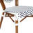 Clymer Stacking All-Weather Commercial Paris Chair with Metal Frames-471913604