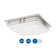 Helm Acrylic LED Flush Mount Light