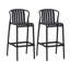 Tabouret de bar d'extérieur Capucine-2095063715