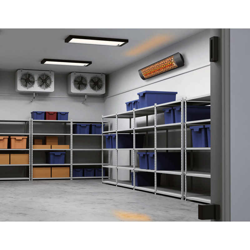 Chauffe-terrasse électrique 39 pouces Eurofase, Noir