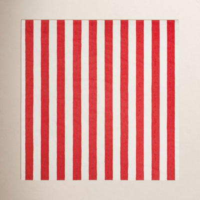Brezhane Striped Independence Day Tablecloth