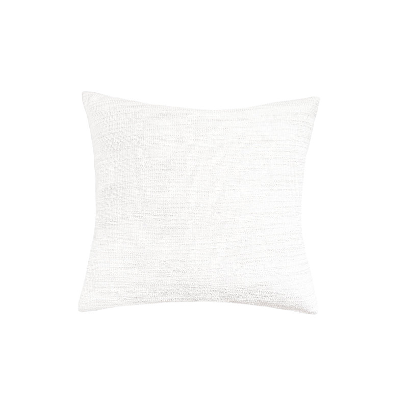 Seaside Indoor/Outdoor Pillow Cover & Insert, 20"H x 20"W, Square, White