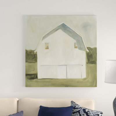 Serene Barn VI by Emma Scarvey - Wrapped Canvas Painting