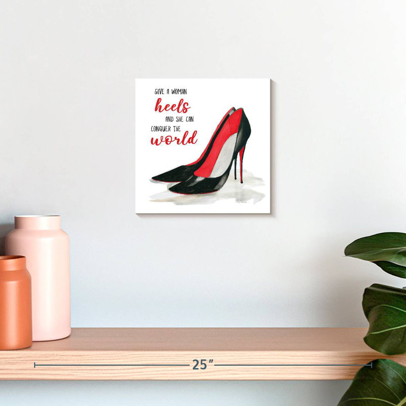 Tergel Conquer Heels, 10" H x 10" W