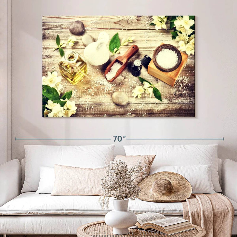 Spa naturel, H 34 po x l 51 po