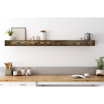 Lashundra Oak Floating Shelf
