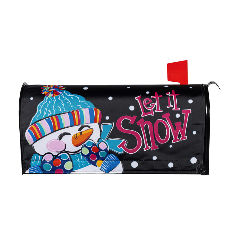 Housse pour boîte aux lettres Let It Snow-Man