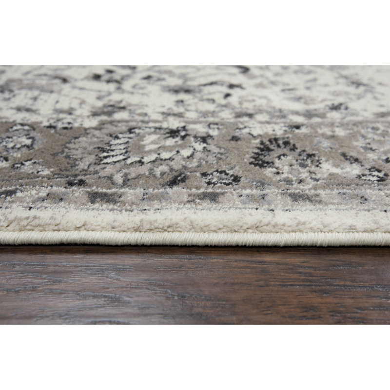 Tapis gris «Tout ce qui est vieux», Rectangle 7 pi 10 po x 10 pi 10 po