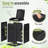Devoko 33 Gallon Manual Lift Trash Hideaway Container-97277284