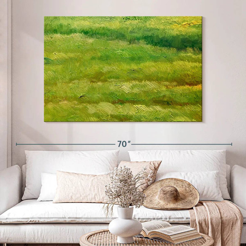 Avery Green Fields, 34" H x 51" W