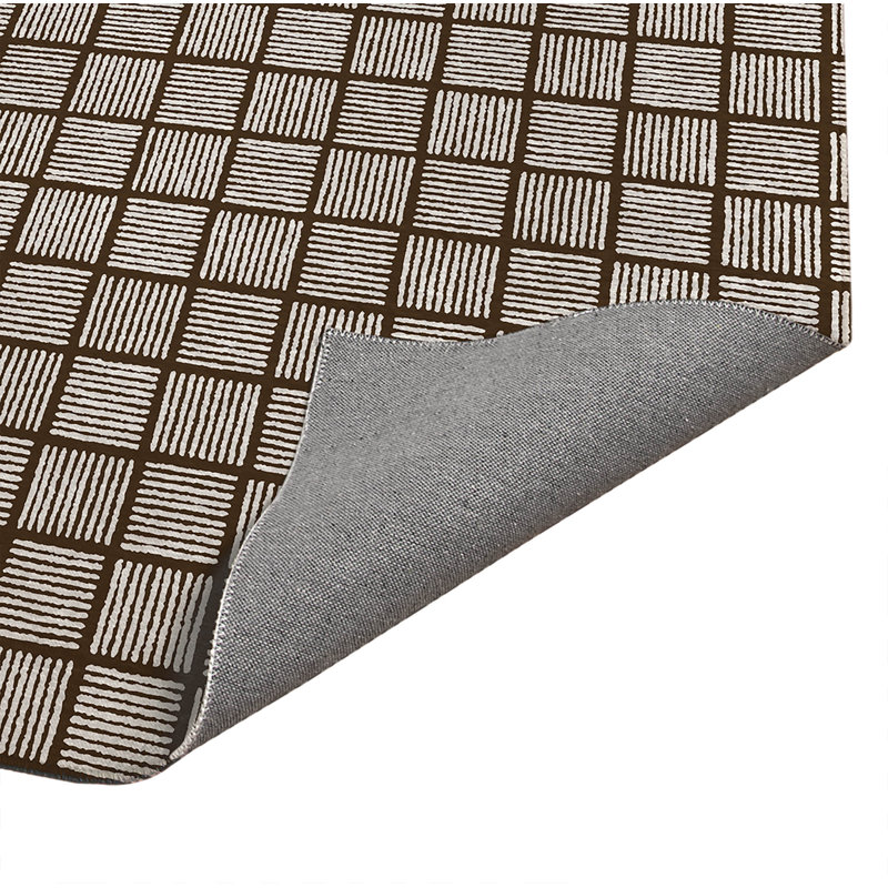 Paillasson Tally Blocks, Brun moka, L 24 po x L 36 po