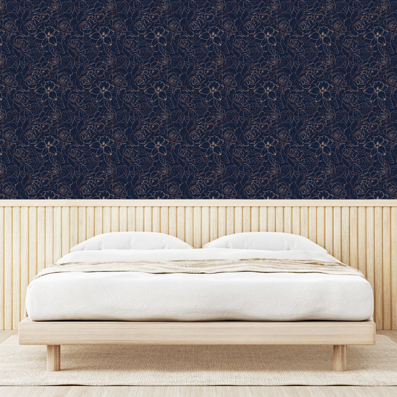 Rouleau de papier peint Iridis, L 13 po x L 36 po