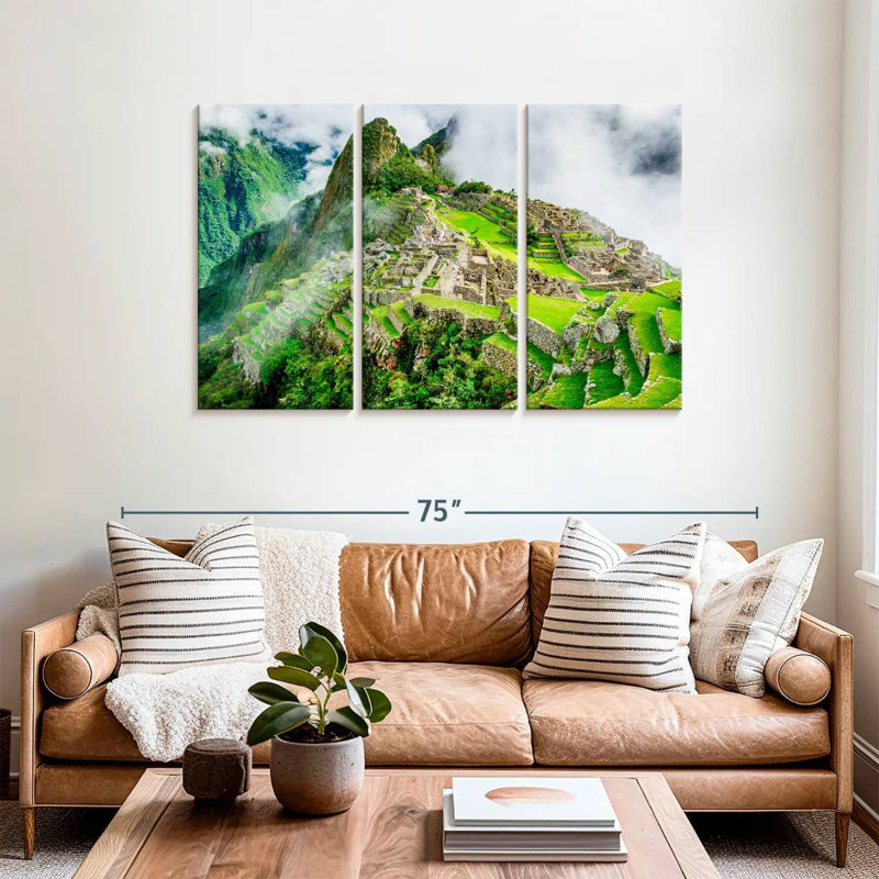 Lilie Inca Ruins Machu Picchu, 36" H x 57" W