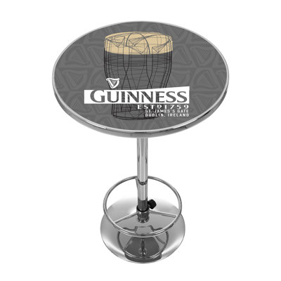 Round Metal Base Dining Table
