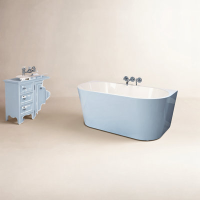 Bayham 59" Soaking Acrylic Bathtub