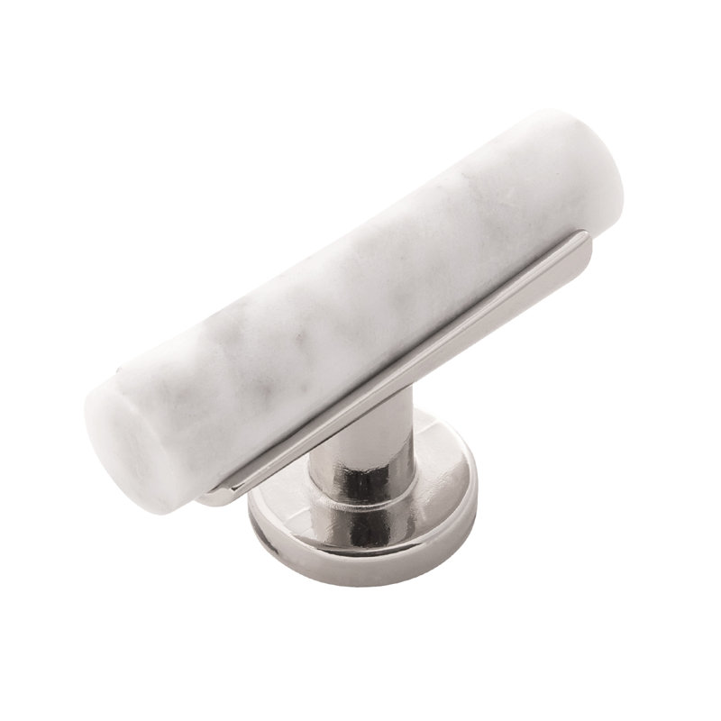 Firenze Bar Knob, Polished Nickel