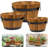 Bostow Set Of 3 Round Barrel Planter-1617013609