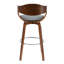 Tabouret de bar rotatif 28,74 po Lirette-1597150586