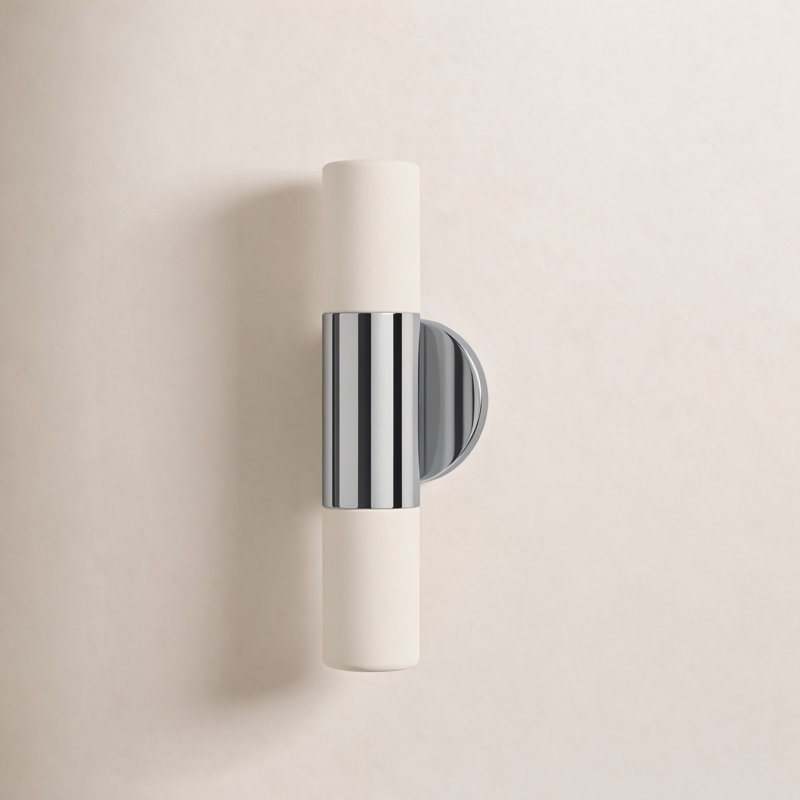 Otto Armed Sconce, Polished Nickel
