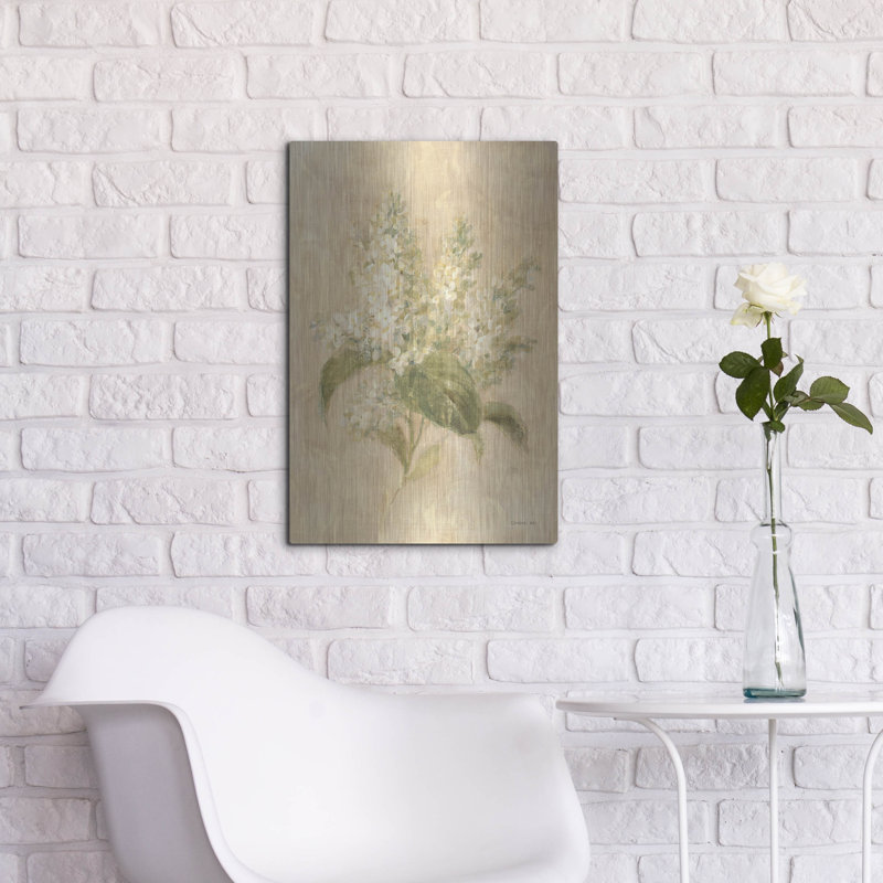 «Scents Floral 2» par Danhui Nai, art mural en métal, H 24 po x l 16 po