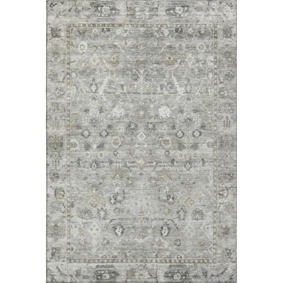 Premium Machine Washable Maag AMF1772 Global Rug