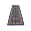 Tapis de couloir oriental en laine noué à la main 3 pi x 8 pi 7 po Fenwick Landing