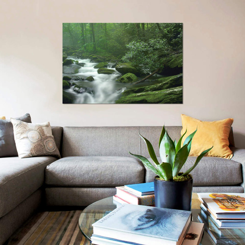 Reproduction de photo sur toile, H 8 po x l 12 po x P 0,75 po