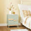 40cm W Metal Bedside Table