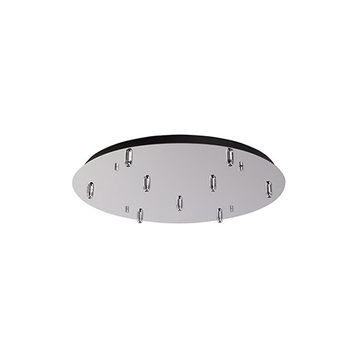 Multi-Port Canopy, 1" H x 17.75" W x 11" D, Gray
