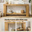 Console 63 "avec tablette de rangement Boho