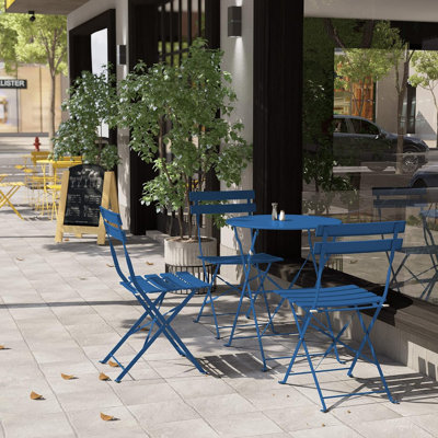 Olilawn Halloween Outdoor Set, 3-piece Folding Outdoor Patio Furniture Set