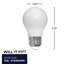 Équivalent à 60 watts, ampoule DEL A15 à intensité variable, blanc chaud E26 / culot moyen (standard)-89225417