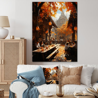Sannois " Germany Beer Oktoberfest Celebration I " Color Photography Print