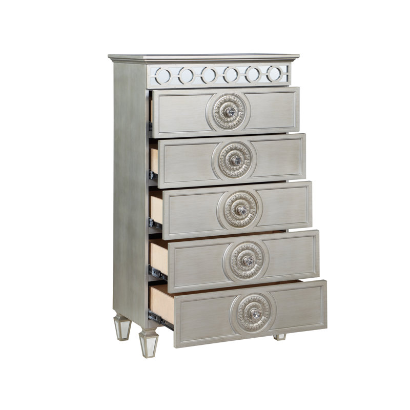 Commode 5 tiroirs Lilyana