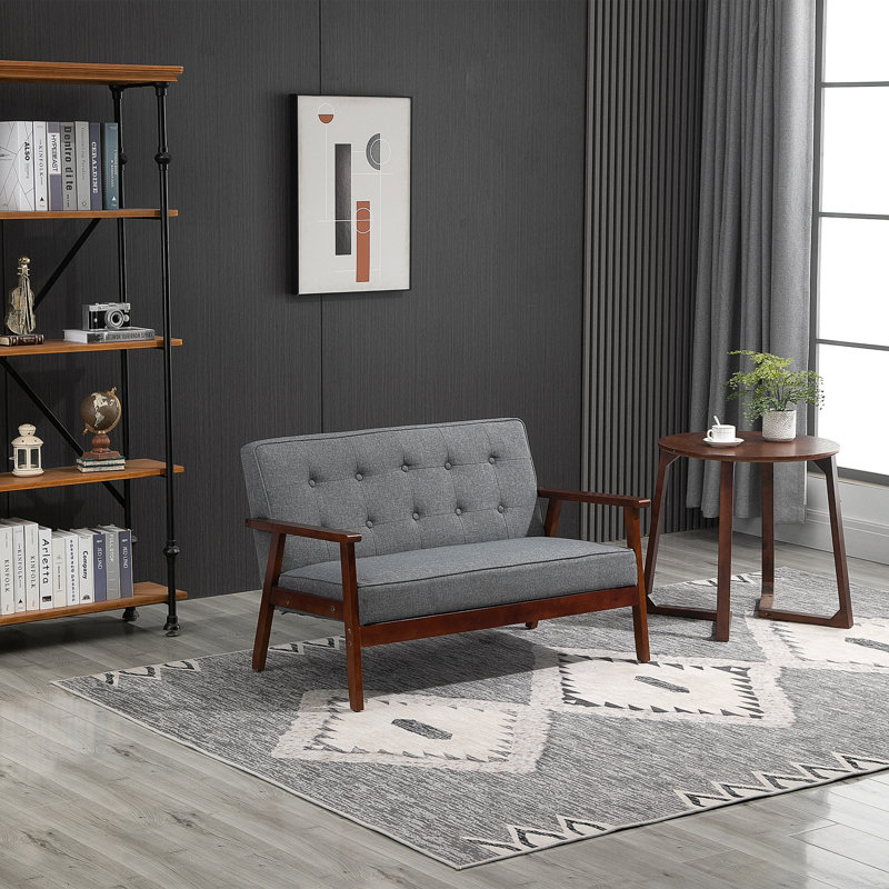 Davione Upholstered 45'' Loveseat