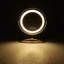 Metal Round Floor Mirror