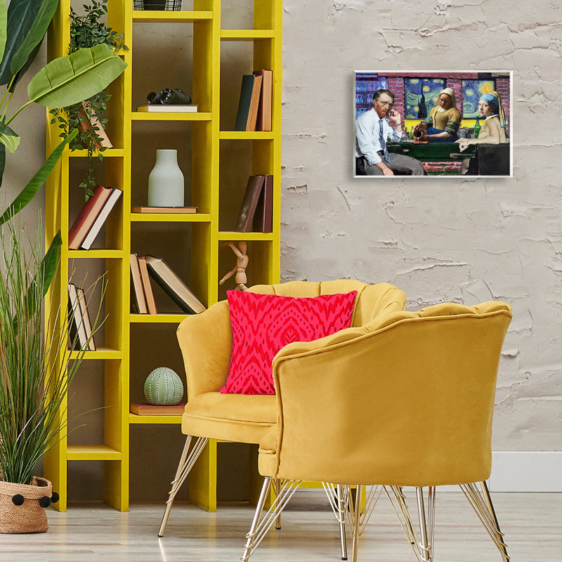 "Classic Paintings Gathered", art mural par Reinders, H 10 po x l 15 po