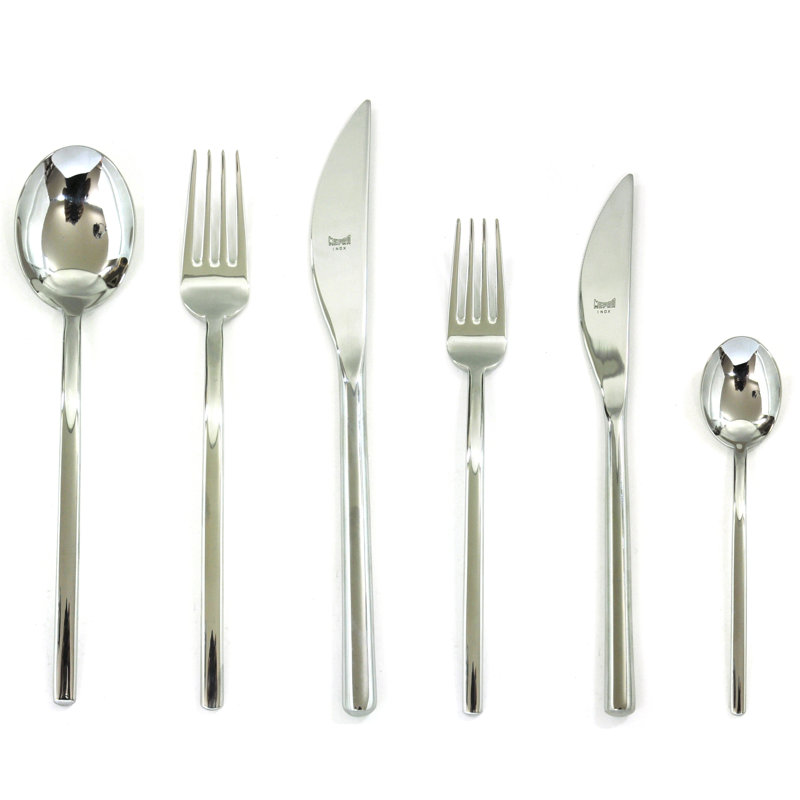 Sveva 36 - Piece Stainless Steel Flatware Set - Service for 6